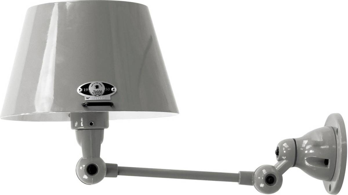Jielde Aicler AID701 scharnier-wandlamp, grijs