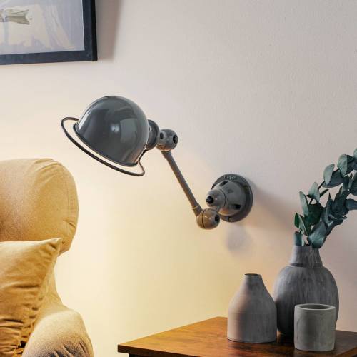 Jielde Loft D2501 flexibele wandlamp, grijs