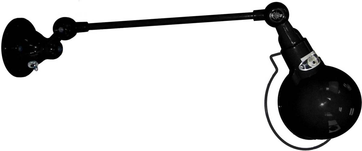 Jielde Signal SI301 wandlamp met arm, zwart