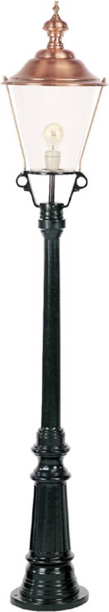 K.S. Verlichting Mastlamp Flores, zwart