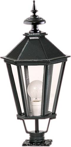 K.S. Verlichting Sokkellamp K7b, zwart