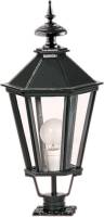 K.S. Verlichting Sokkellamp K7b, zwart