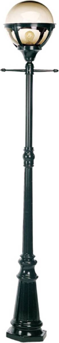 K.S. Verlichting Mastlamp Bali, 215 cm, zwart