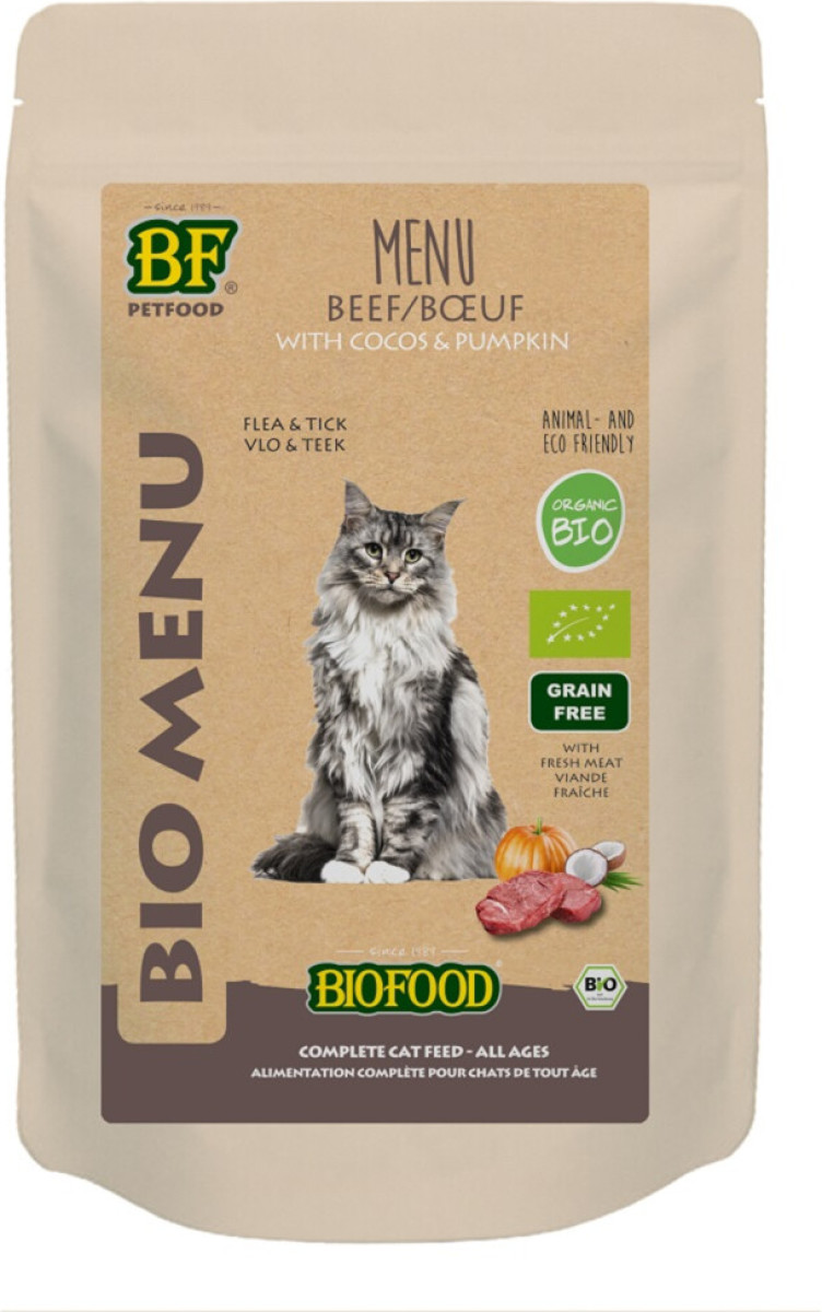 Biofood Kat Organic Rund Menu 100 gr
