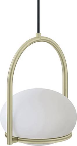 LEDS-C4 Coco Single hanglamp, goud/wit