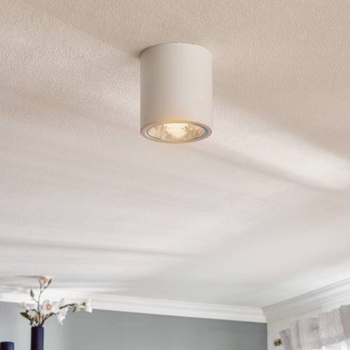 EULUNA Plafondspot Downlight round in wit, Ø 13,3 cm