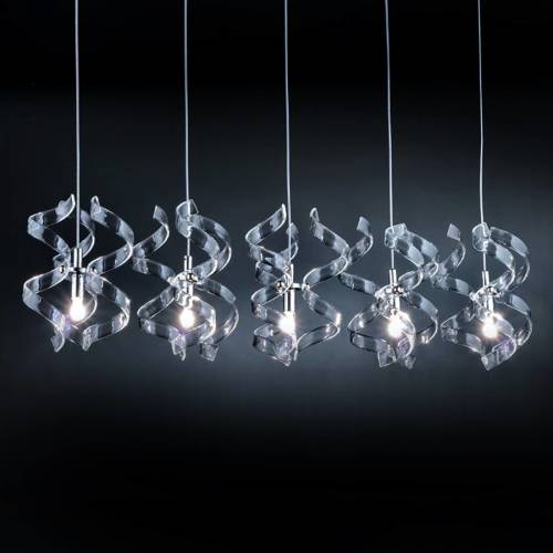 Metallux Hanglamp Crystal 5-lamps