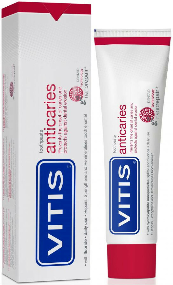Vitis Anticaries Tandpasta 75 ml