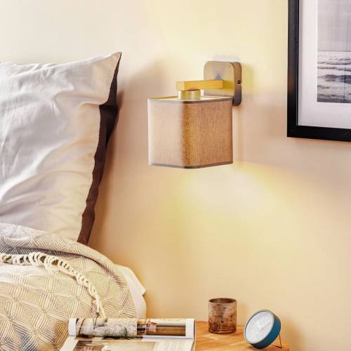 EULUNA Wandlamp Tora, 1-lamp, grijs