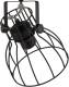 EULUNA Plafondlamp Alano, zwart, 1-lamp