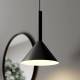 Arcchio Tadej hanglamp 1-lamp 30 cm zwart en wit
