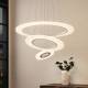 Lindby Amisu LED hanglamp met drie ringen