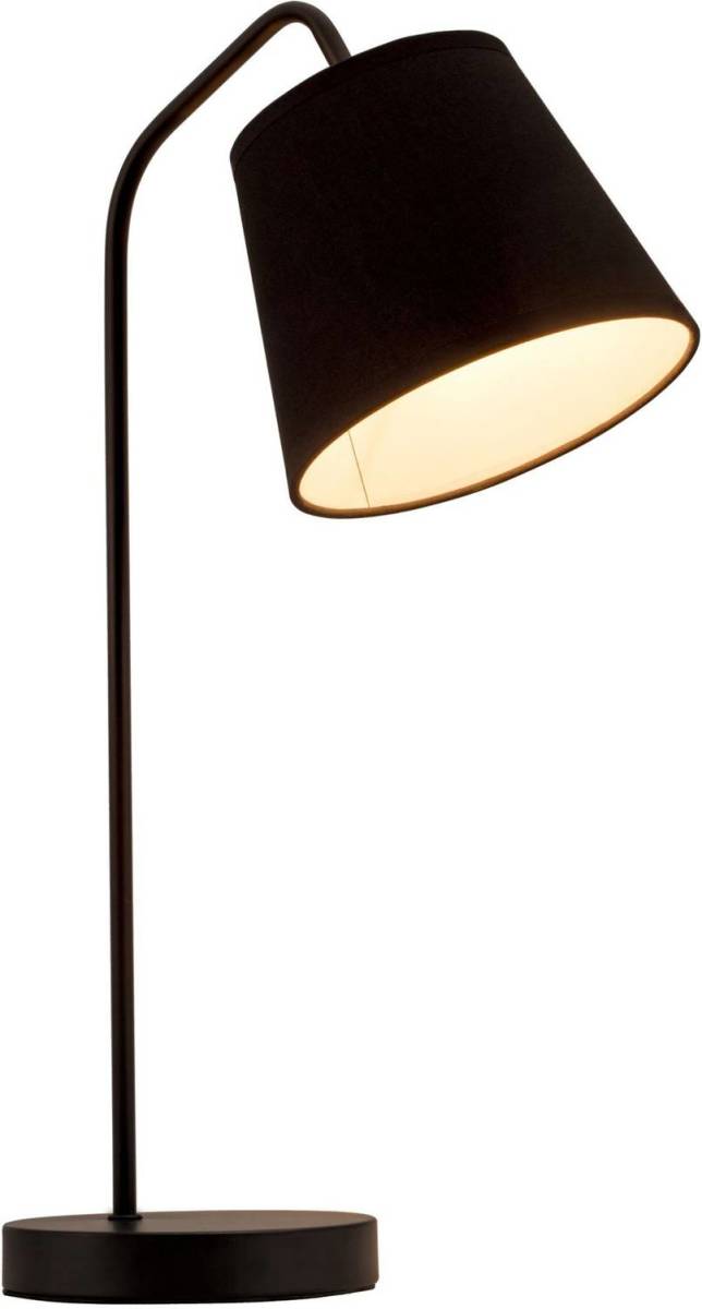 Pauleen True Elegance tafellamp geheel in zwart