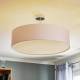EULUNA Plafondlamp Rondo met afstand, wit Ø 60cm