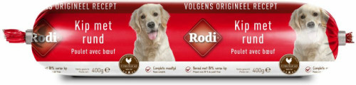 9x Rodi Worst Kip-Rund 400 gr