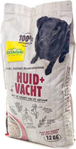 Ecostyle Hondenvoer Huid&Vacht 12 kg