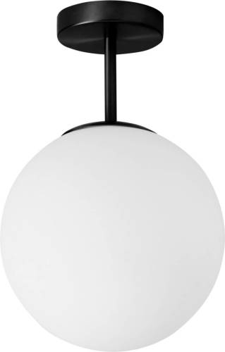 Sforzin Plafondlamp Jugen, zwart/wit, 1-lamp