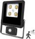 EVN Panthera buitenspot sensor IP44 10W 3.000K