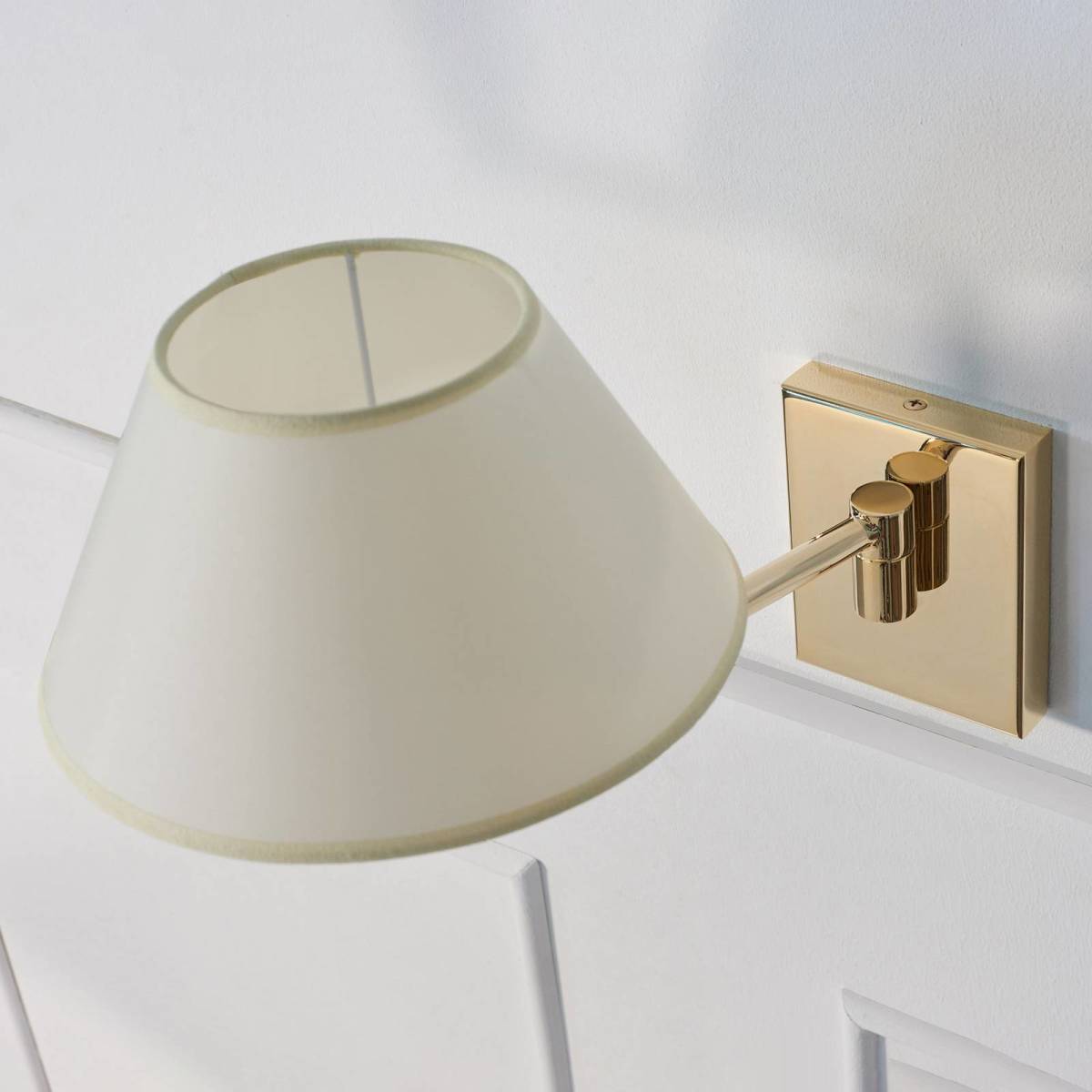 Pujol Iluminación Wandlamp Americana, armlengte 20 cm, goud