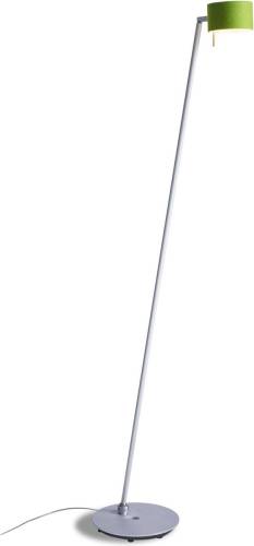Domus LED vloerlamp CAI, dimbaar, appel/wolwit