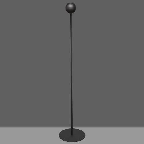EULUNA Vloerlamp Midnight in zwart met LED lamp
