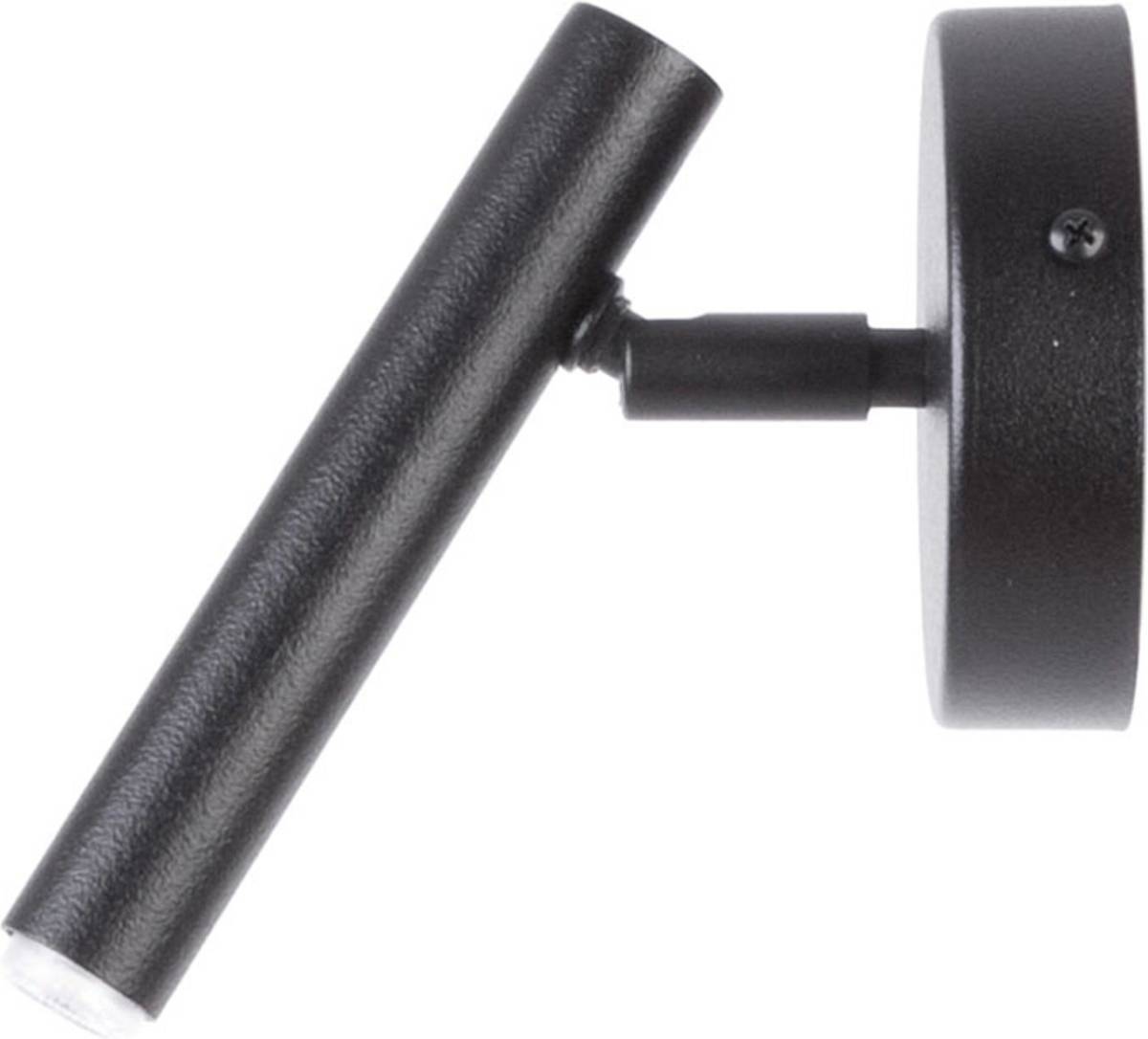 EULUNA Wandlamp Sopel hoogte 15 cm, zwart