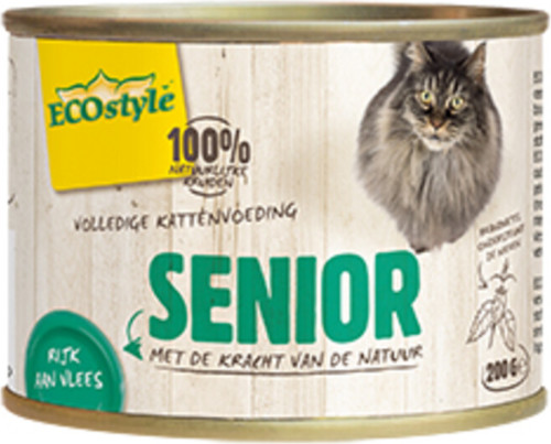 Ecostyle Kattenvoer Senior Blik 200 gr