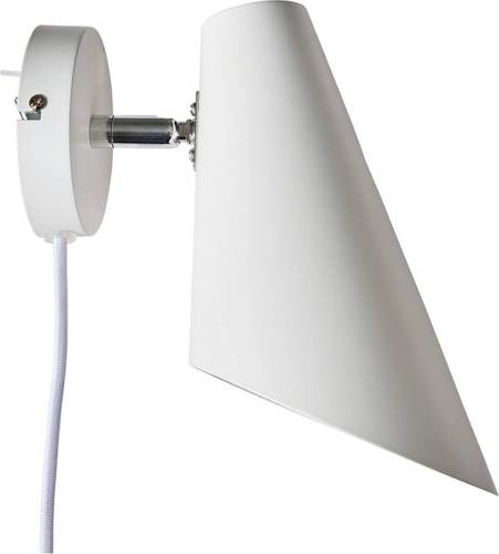 Dyberg Larsen Cale wandlamp hoogte 24,5 cm wit