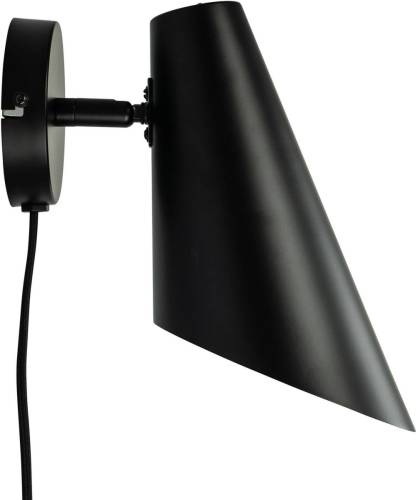 Dyberg Larsen Cale wandlamp hoogte 24,5 cm zwart