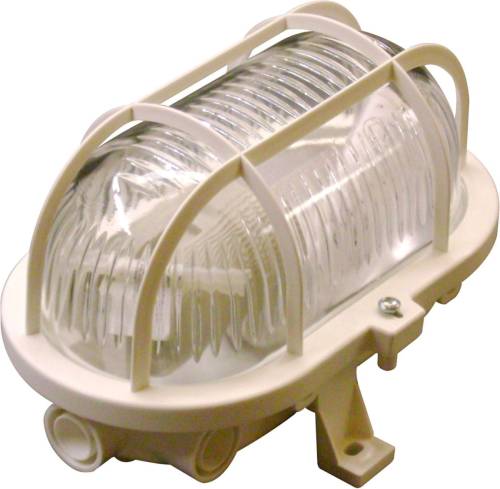 Müller-Licht Wandlamp Basic Oval, wit