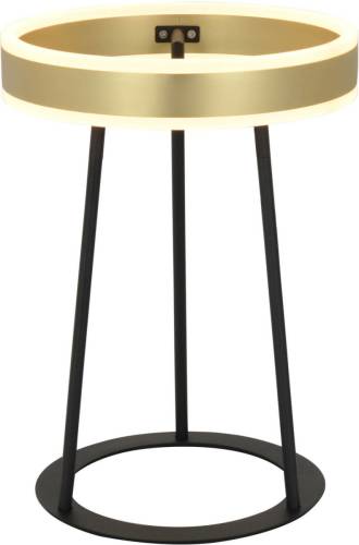 Lucande Seppe LED tafellamp, messing