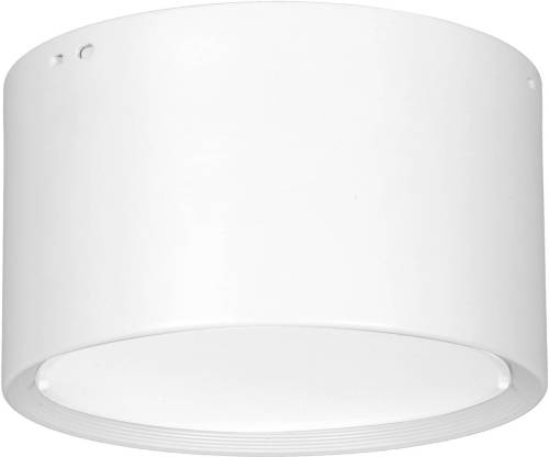 EULUNA LED downlight Ita in wit met diffusor, Ø 15 cm
