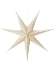 Markslöjd LED hangende ster Blank, batterij, Ø 75 cm, goud