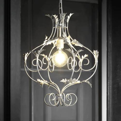 EULUNA Hanglamp Contessa, wit