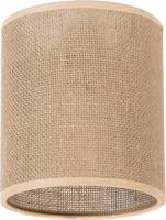 EULUNA Kap Jute Ø 13 cm hoogte 15 cm beige