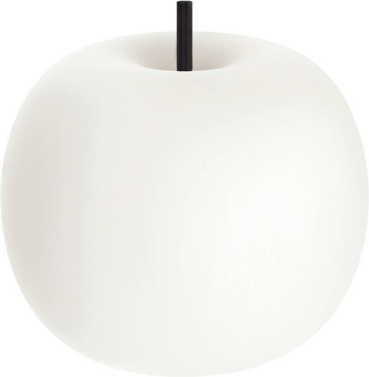 Kundalini Kushi 16 tafellamp, Ø 16 cm, zwart