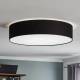 EULUNA Plafondlamp Rondo, donkergrijs Ø 60cm