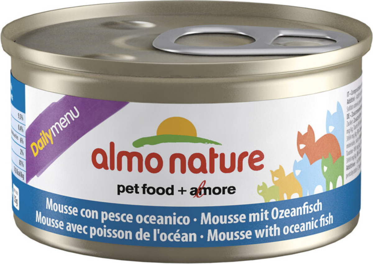 Almo Nature Dailymenu Kat Mousse Oceaanvis 85 gr