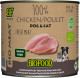 12x Biofood Organic Hond en Kat 100% Kip 200 gr