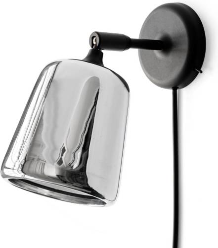 New Works Material New Edition wandlamp, staal