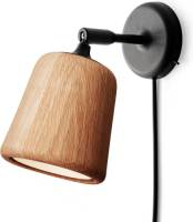 New Works Material Original wandlamp eiken natuur