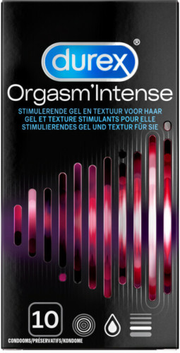 6x Durex Orgasm'Intense Condooms 10 stuks