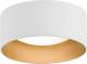 EULUNA Plafondlamp Moss, wit/goud