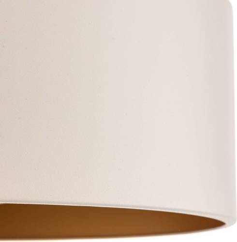 EULUNA Plafondlamp Moss, wit/goud
