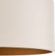 EULUNA Plafondlamp Moss, wit/goud