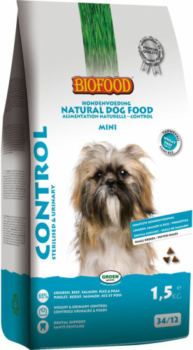 Biofood Small Breed Control 1,5 kg