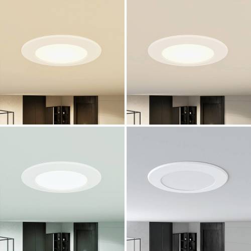 PRIOS Rida LED inbouwspot, CCT, 11,5 cm, 9 W