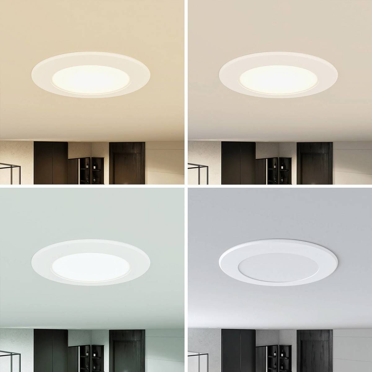 PRIOS Rida LED inbouwspot, CCT, 11,5 cm, 9 W