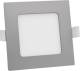 PRIOS Helina LED inbouwlamp, zilver, 22 cm, 18 W