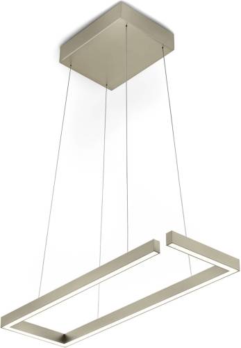 Knapstein LED hanglamp MARISA-60, brons, 60 x 20cm